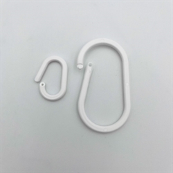DECO-RING OVAL - HVID 